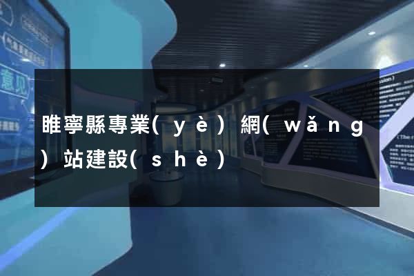 睢寧縣專業(yè)網(wǎng)站建設(shè)