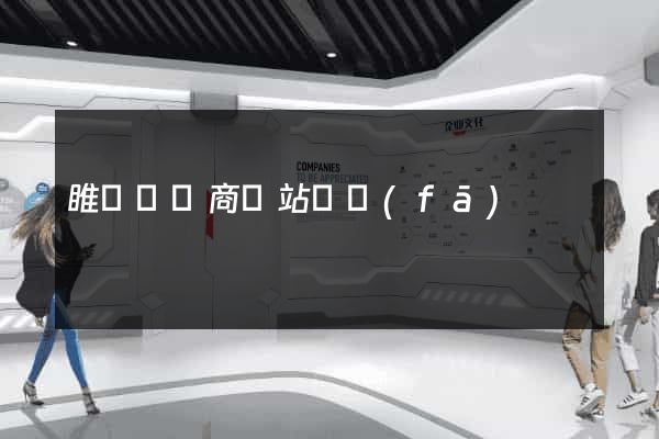 睢寧縣電商網站開發(fā)