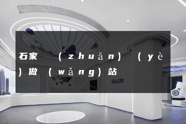 石家莊專(zhuān)業(yè)做網(wǎng)站