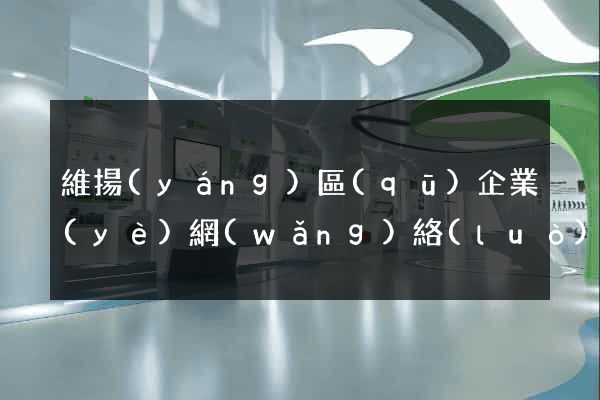 維揚(yáng)區(qū)企業(yè)網(wǎng)絡(luò)推廣