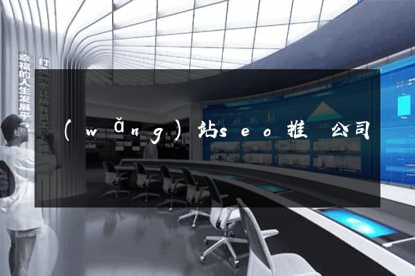 網(wǎng)站seo推廣公司