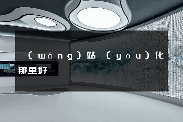 網(wǎng)站優(yōu)化那里好