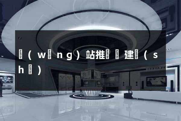 網(wǎng)站推廣與建設(shè)