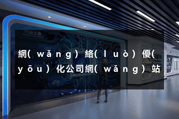 網(wǎng)絡(luò)優(yōu)化公司網(wǎng)站