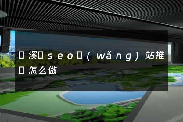 績溪縣seo網(wǎng)站推廣怎么做