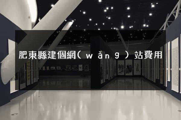 肥東縣建個網(wǎng)站費用
