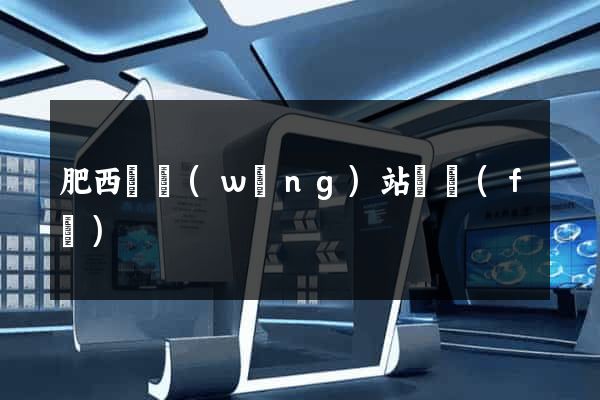 肥西縣網(wǎng)站開發(fā)