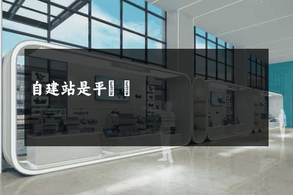自建站是平臺嗎