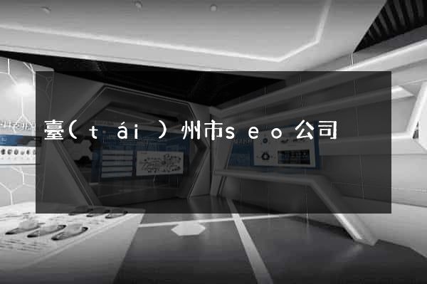 臺(tái)州市seo公司
