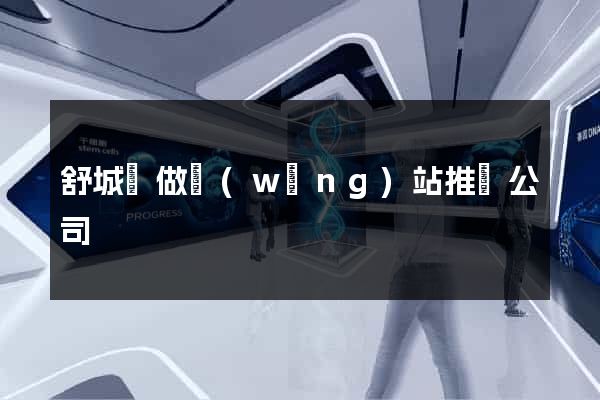 舒城縣做網(wǎng)站推廣公司