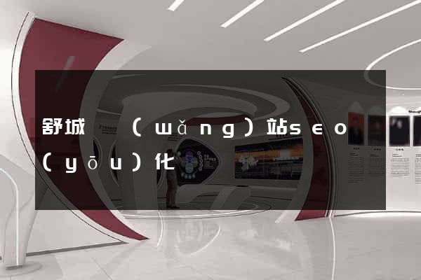 舒城縣網(wǎng)站seo優(yōu)化
