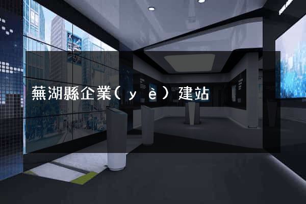 蕪湖縣企業(yè)建站