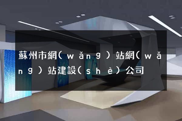 蘇州市網(wǎng)站網(wǎng)站建設(shè)公司