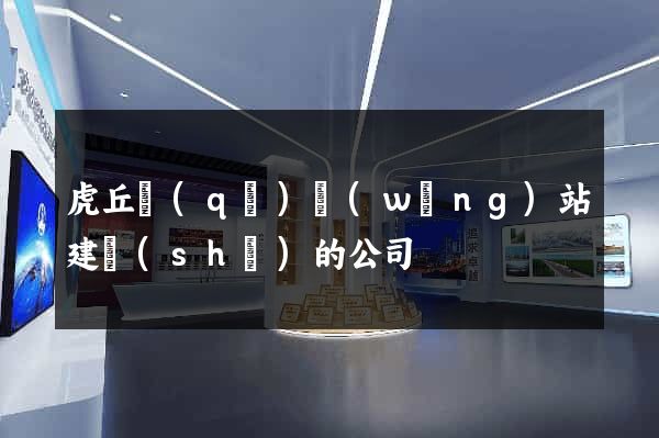 虎丘區(qū)網(wǎng)站建設(shè)的公司