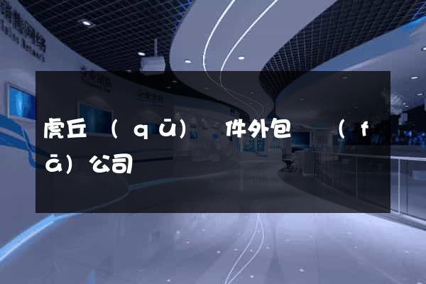 虎丘區(qū)軟件外包開發(fā)公司