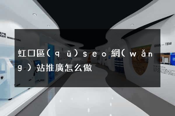虹口區(qū)seo網(wǎng)站推廣怎么做