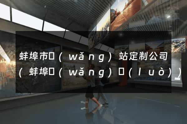 蚌埠市網(wǎng)站定制公司(蚌埠網(wǎng)絡(luò))
