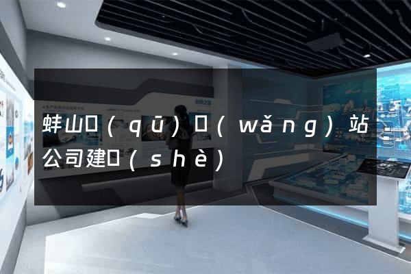 蚌山區(qū)網(wǎng)站公司建設(shè)