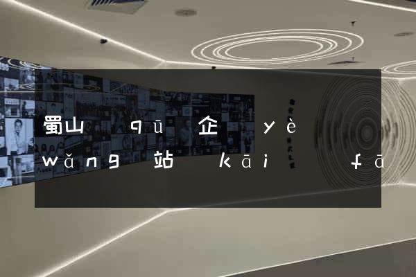 蜀山區(qū)企業(yè)網(wǎng)站開(kāi)發(fā)