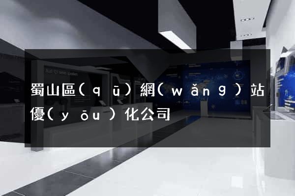 蜀山區(qū)網(wǎng)站優(yōu)化公司