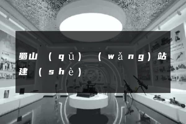 蜀山區(qū)網(wǎng)站建設(shè)