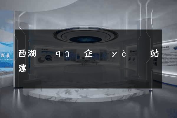 西湖區(qū)企業(yè)網站建設