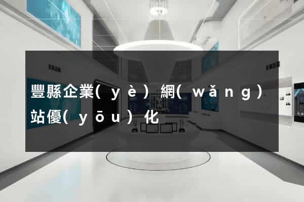 豐縣企業(yè)網(wǎng)站優(yōu)化
