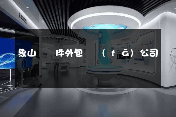 象山縣軟件外包開發(fā)公司