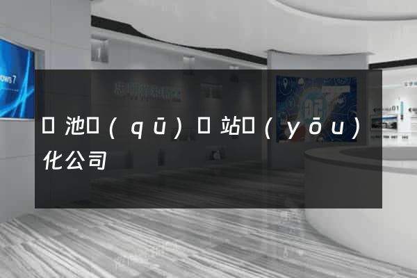 貴池區(qū)網站優(yōu)化公司
