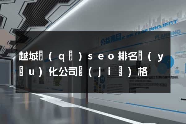 越城區(qū)seo排名優(yōu)化公司價(jià)格