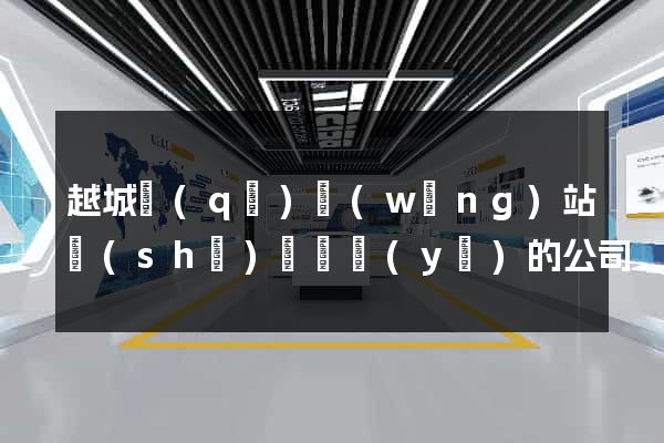 越城區(qū)網(wǎng)站設(shè)計專業(yè)的公司