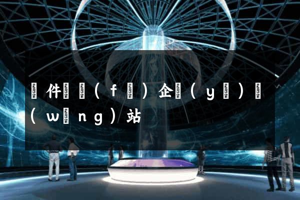 軟件開發(fā)企業(yè)網(wǎng)站