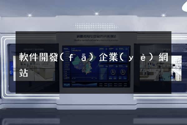 軟件開發(fā)企業(yè)網站