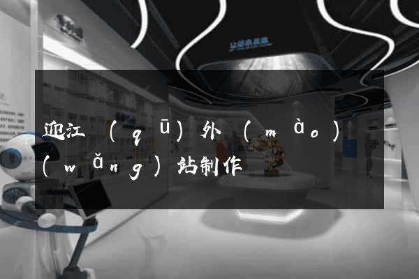 迎江區(qū)外貿(mào)網(wǎng)站制作