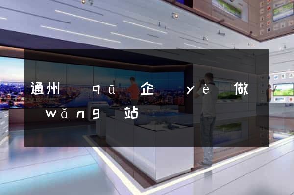 通州區(qū)企業(yè)做網(wǎng)站