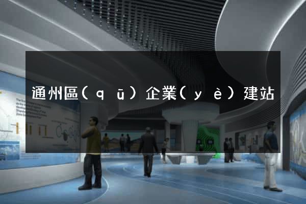 通州區(qū)企業(yè)建站