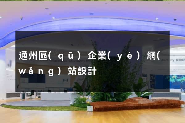 通州區(qū)企業(yè)網(wǎng)站設計