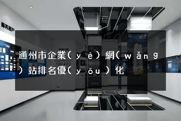 通州市企業(yè)網(wǎng)站排名優(yōu)化