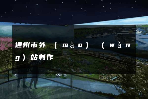 通州市外貿(mào)網(wǎng)站制作