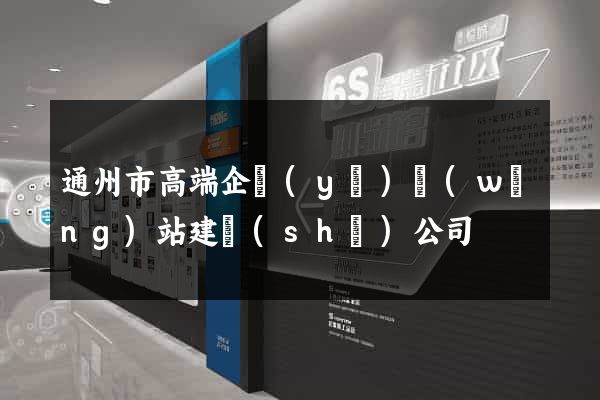 通州市高端企業(yè)網(wǎng)站建設(shè)公司