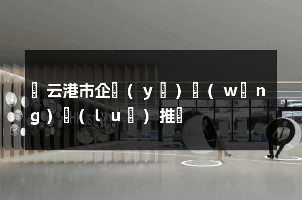 連云港市企業(yè)網(wǎng)絡(luò)推廣