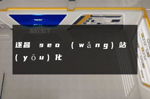 遂昌縣seo網(wǎng)站優(yōu)化