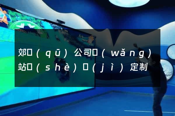 郊區(qū)公司網(wǎng)站設(shè)計(jì)定制