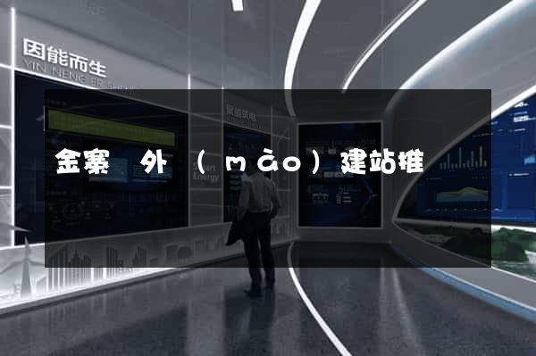 金寨縣外貿(mào)建站推廣