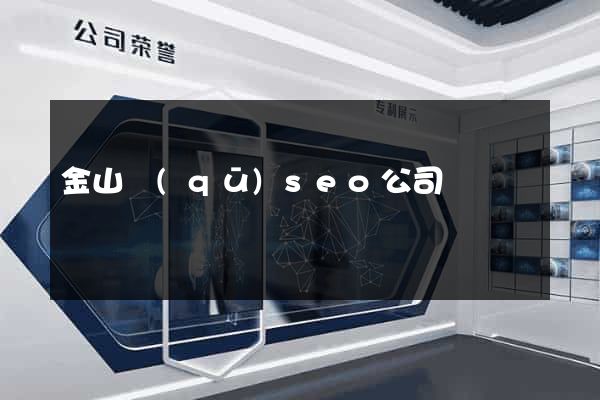 金山區(qū)seo公司