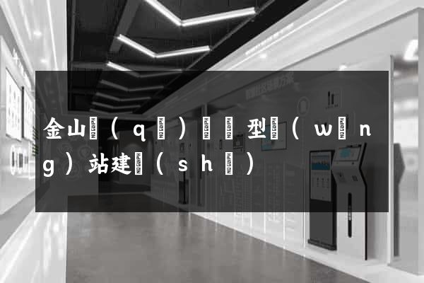 金山區(qū)營銷型網(wǎng)站建設(shè)