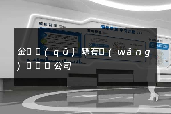 金東區(qū)哪有網(wǎng)頁設計公司
