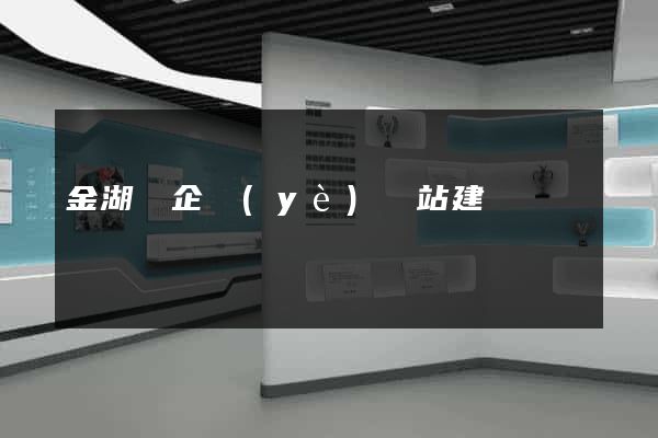 金湖縣企業(yè)網站建設