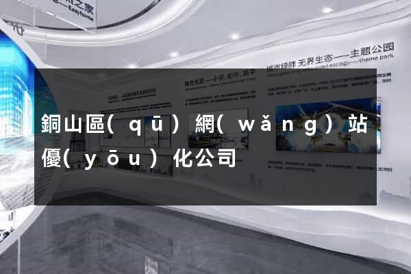 銅山區(qū)網(wǎng)站優(yōu)化公司