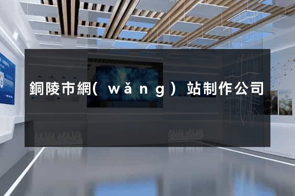 銅陵市網(wǎng)站制作公司